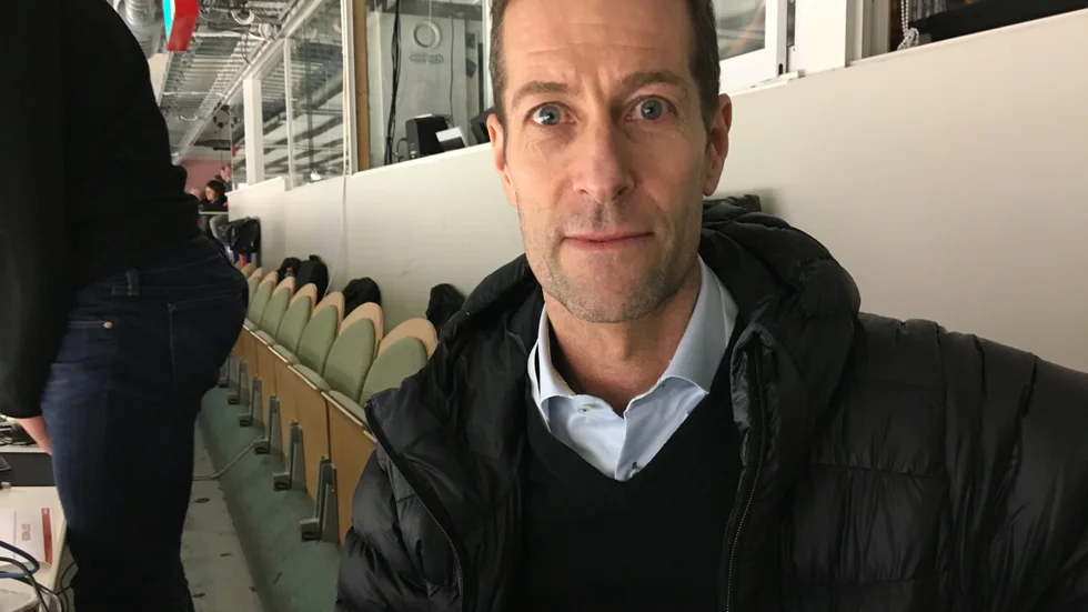 På plats. Under gårdagen offentliggjordes att Anders Forsberg kommer att tillhöra Mora framöver. Han börjar formellt jobba nästa säsong. Foto: Adam Savonen.