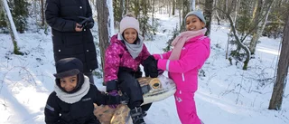 Åkte till Tåkern för att se något annat. "Alla barn vill uppleva något nytt på lovet"