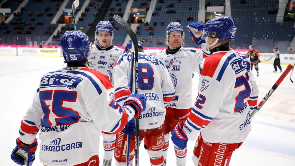 Oskarshamn vann med 4–3 mot Färjestad på tisdagen. Arkivbild.