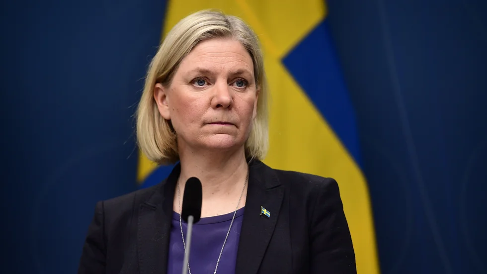 Statsminister Magdalena Andersson.
