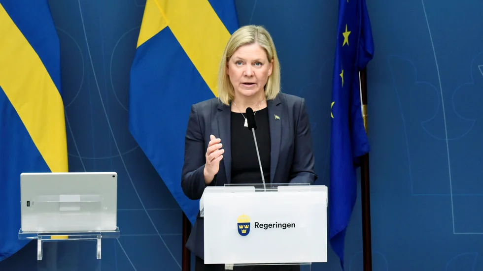 Pressträffen om coronarestriktioner kom att handla en del om städning.