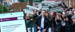 Busslast till Stockholm för att demonstrera mot vaccinpass: "Ovärdigt av ett fritt demokratiskt samhälle"