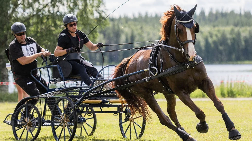 Maria Nyström får chansen att tävla i SM på hemmaplan till sommaren. 