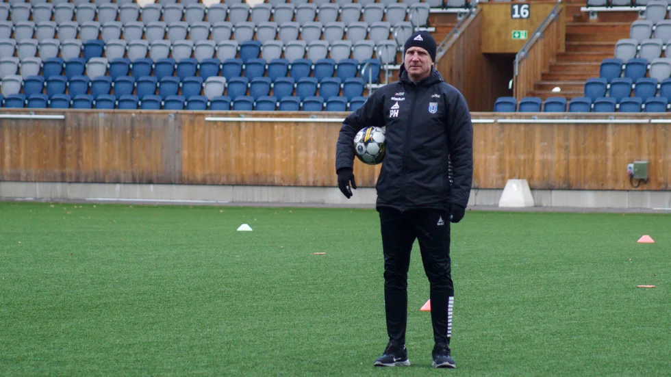Sirius assisterande tränare Petter Hansson.