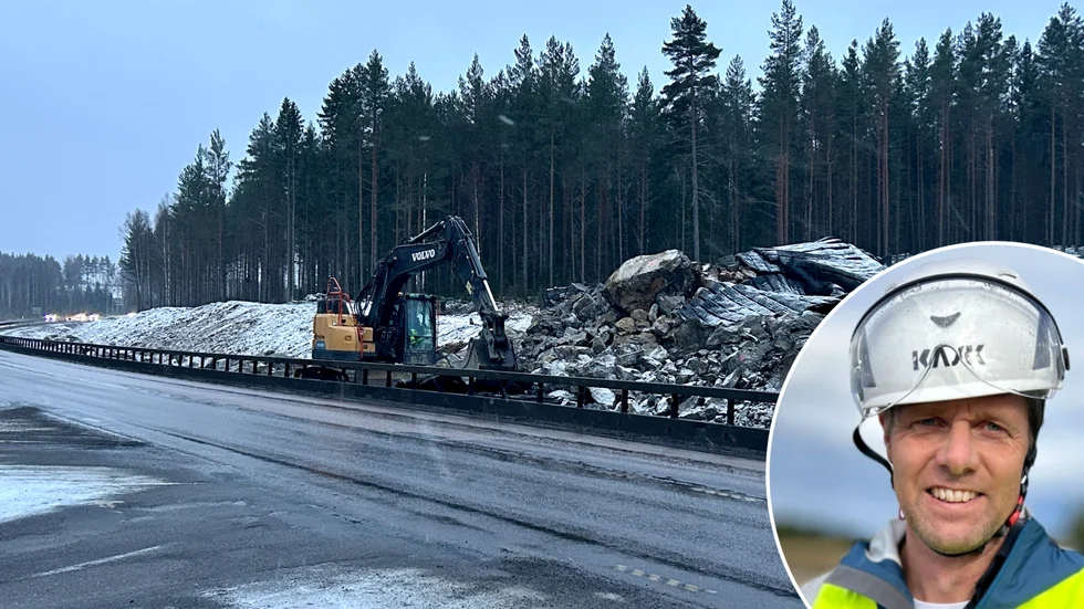 Bredbandet sprängdes sönder utmed 56:an av misstag. Torbjörn Arvidsson på Trafikverket beklagar det inträffade.