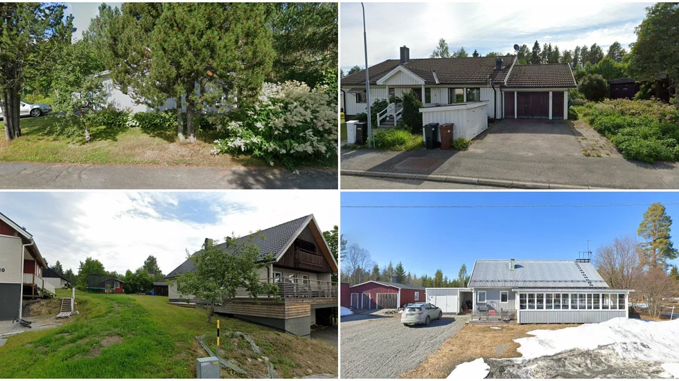 Yttergatan 55, Molnstigen 8, Svänggatan 8 och Hjoggböle 40