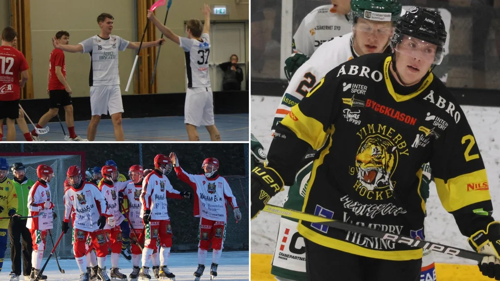 Representanter från bland annat VH, VIBK och Målilla Bandy tar plats i listan över veckans idrottare. 