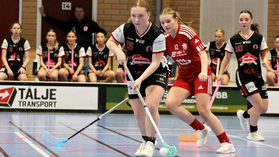 Janina Johansson gjorde Trosa Edanös första mål i mötet mot Strängnäs.