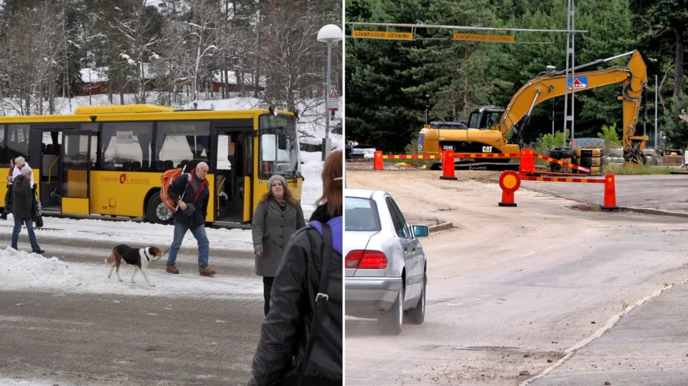 Det kommer bli störningar i både tåg- och vägtrafik i upp till tio år när utbyggnaden till fyra spår sätter igång. Bussar kommer ersätta tågtrafiken under perioder på vissa sträckor. "För samtliga alternativ kommer totalavstängning krävas för att ansluta den nya anläggningen i söder och i norr", står det i utredningen.