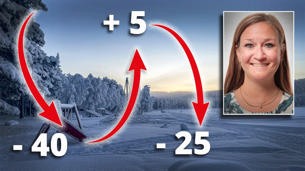 Kylan är strax tillbaka men hamnar nog inte på förra veckans rekordnivåer, tippar meteorolog Lisa Frost. 