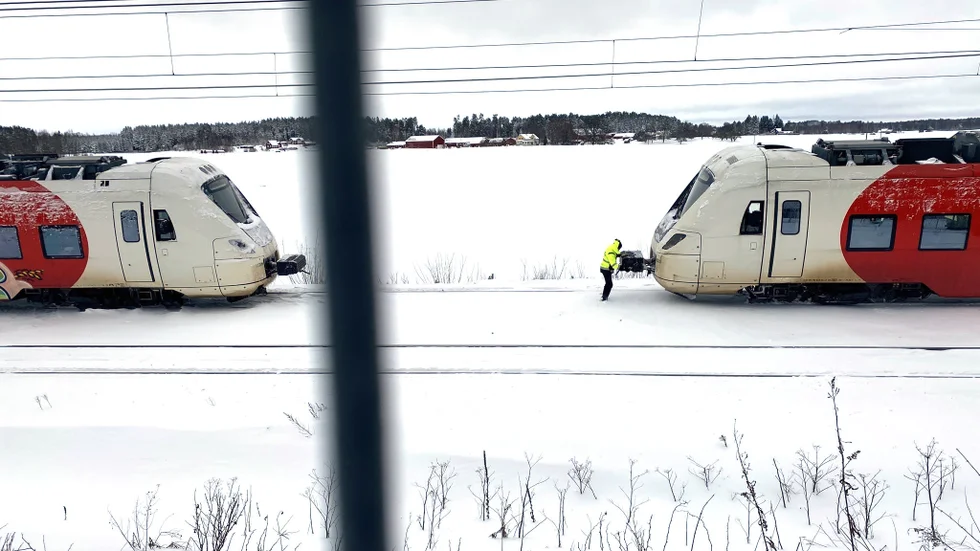 Fem timmar. Så länge stod Östgötapendeln still mellan Skänninge och Mjölby under måndagsförmiddagen.