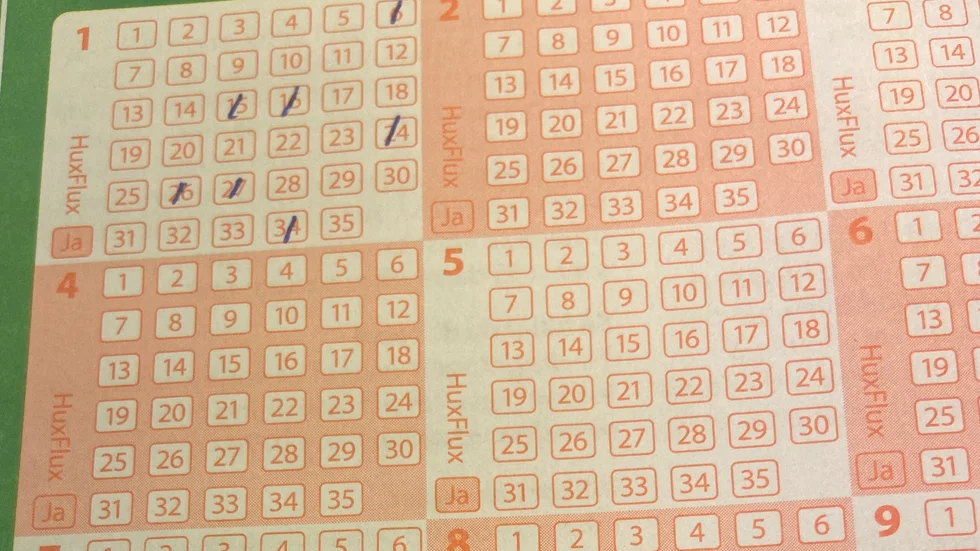 Den rad som är ensam om sju rätt är alltid garanterad minst en miljon kronor i vinst. Här är raden som gav totalt 5 099 598 kronor i lördags. Summan får sex personer dela på.