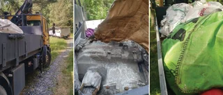 Skräpsamlare gömde avfall i skogen – får saftiga böter