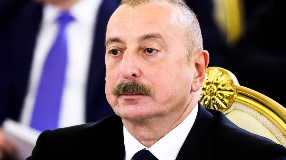 Azerbajdzjans president Ilham Aliyev. Arkivbild.