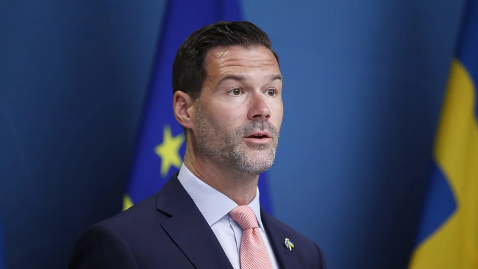 Bistånds- och utrikeshandelsminister Johan Forssell (M) säger att samtalen i New York har tydliggjort att Sverige har "väldigt upparbetade och goda relationer" med många av de muslimska länderna. Arkivbild.