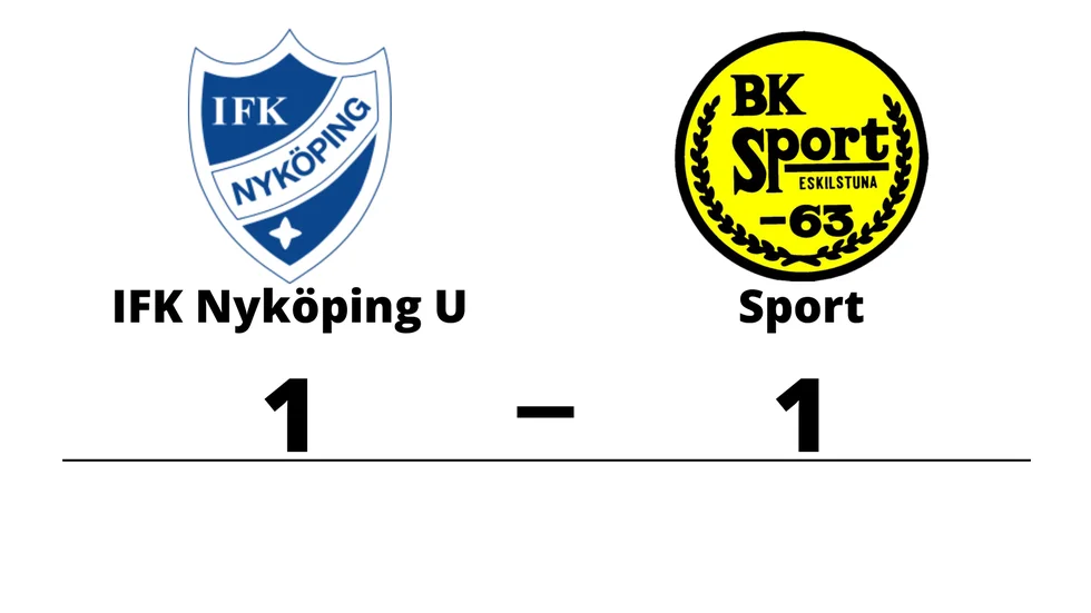IFK Nyköping U spelade lika mot BK Sport