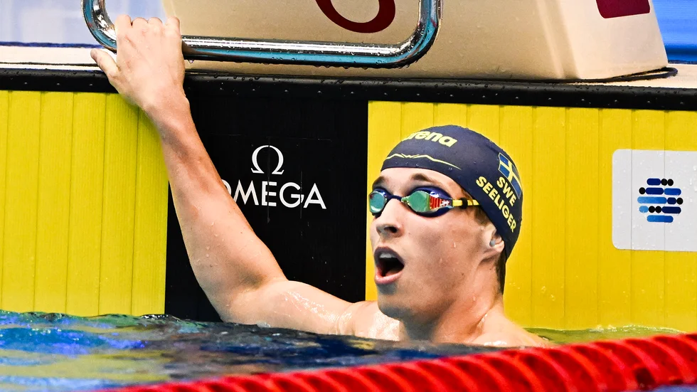 Björn Seeliger kan konstatera att han inte heller fick till det på 50 meter ryggsim.
