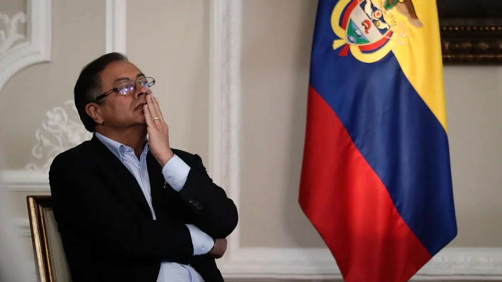 Colombias president Gustavo Petro. Arkivbild.