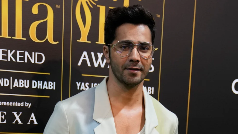 Bollywood-skådespelaren Varun Dhawan spelar huvudrollen i filmen "Bawaal", som har mött stark kritik. Arkivbild.