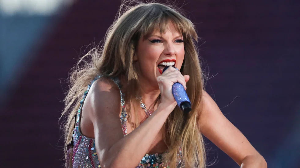 Taylor Swifts konserter i Seattle skapade seismisk aktivitet. Bild från konsert i Kalifornien på fredagen.