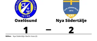 Nya Södertäljes Bachir Asso sänkte Oxelösund
