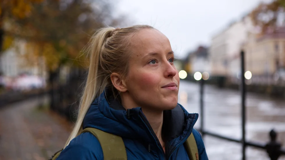 Jënni Jalonen, 29 år, från Uppsala skulle ta världsrekord i Nepal men fick höjdsjuka.