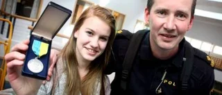 Polisen belönar rådiga ungdomar