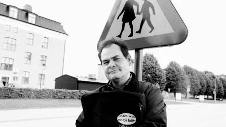 Bekymrad. Nya Klinterektorn Jacob Wesley är bekymrad. Inte ens varannan nia i Klinteskolan hade fullständiga betyg i våras. "Nu måste vi lägga allt annat åt sidan och koncentrera oss på det här", säger han.Foto: Henrik Radhe