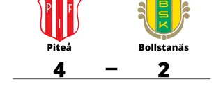 Piteå segrade mot Bollstanäs på hemmaplan