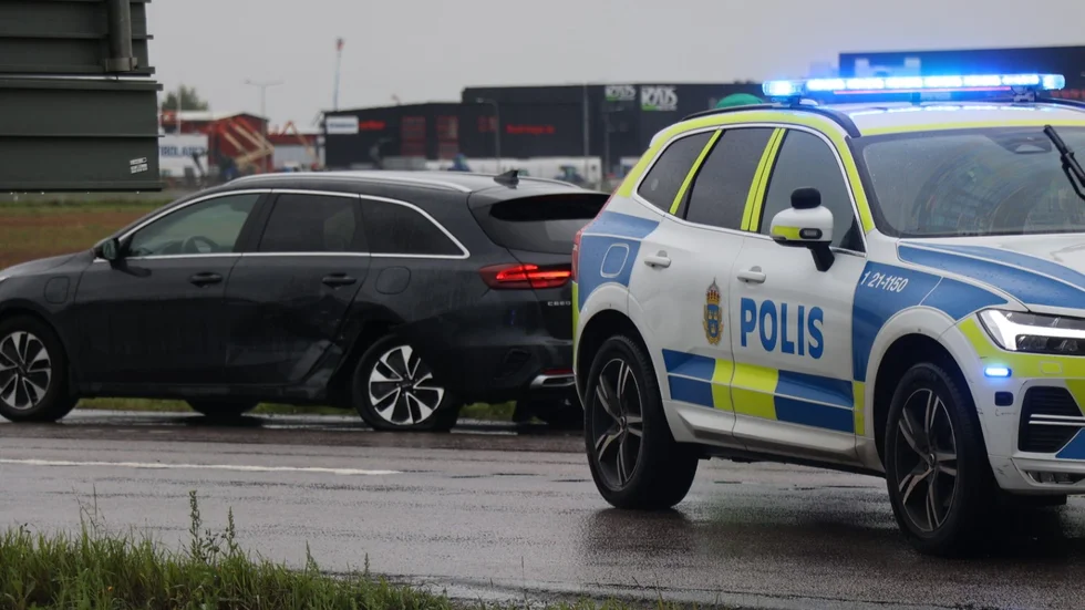Olyckan inträffade på fredagseftermiddagen.