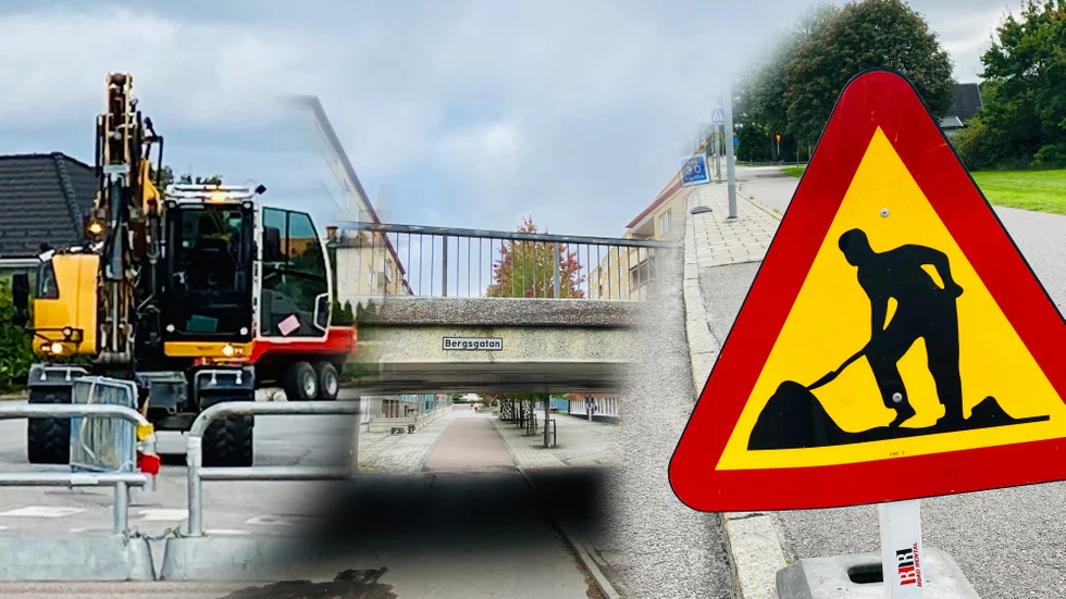 Flera vägarbeten väntar runt om i Eskilstuna under hösten. Bilden är ett kollage.