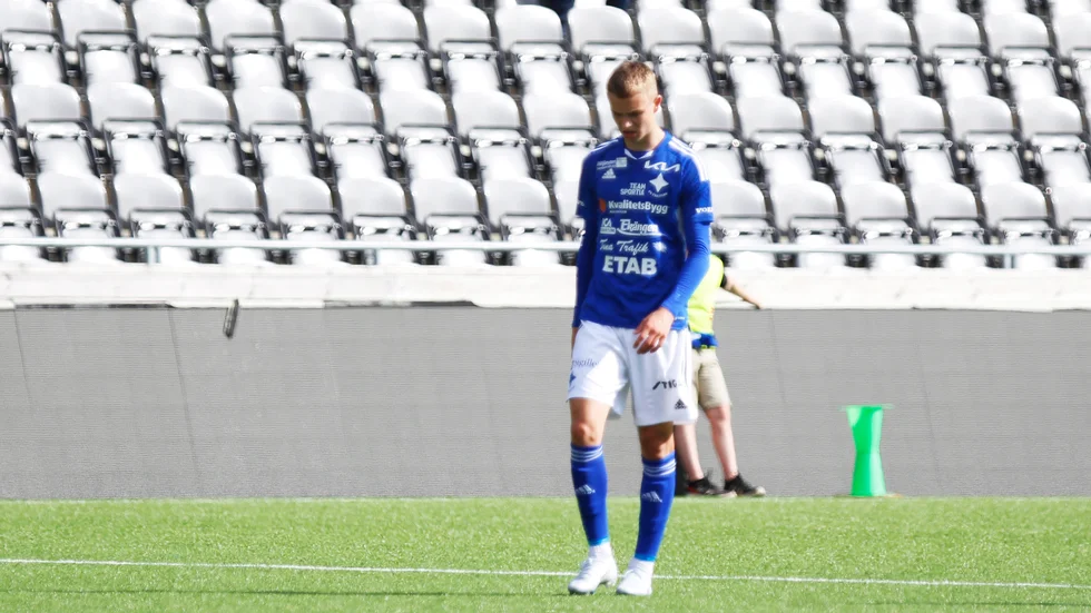 VSK-lånet Anders Hellblom var tillbaka i IFK Eskilstuna under söndagen.