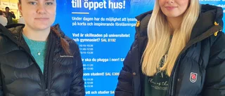 Emilia och Jonna överväger universitetsstudier i Luleå