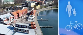Stängs av: Här blir det stopp för cyklister och gående