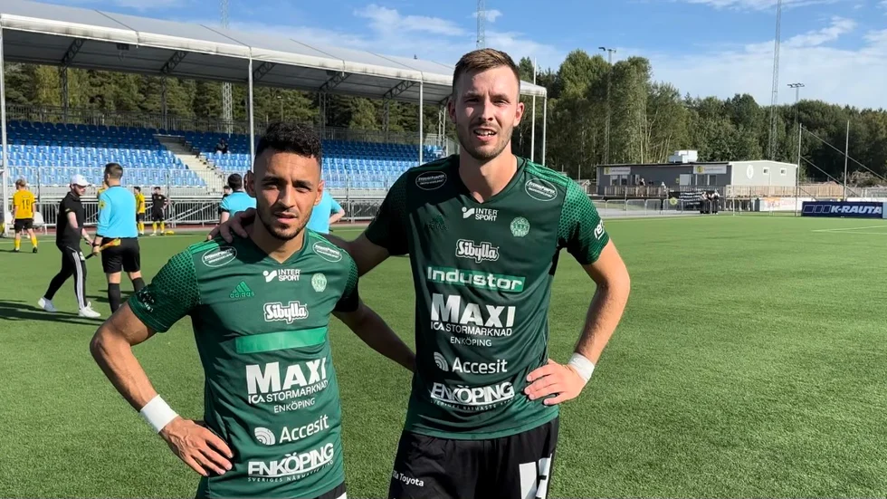 Mohammed Ibrahim gjorde en stark match på mittfältet och Linus Zetterström blev tvåmålsskytt i 2-1-segern.