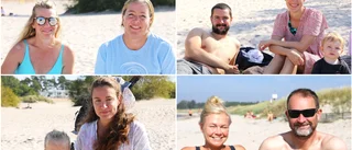 Välkommet strandväder hälsade på i helgen: "Förlängt semestern"