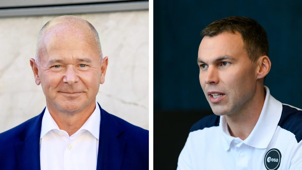 Saabs vd Micael Johansson är stolt över att Saabs chefstestpilot, Marcus Wandt, blev den tredje svensken i rymden. 