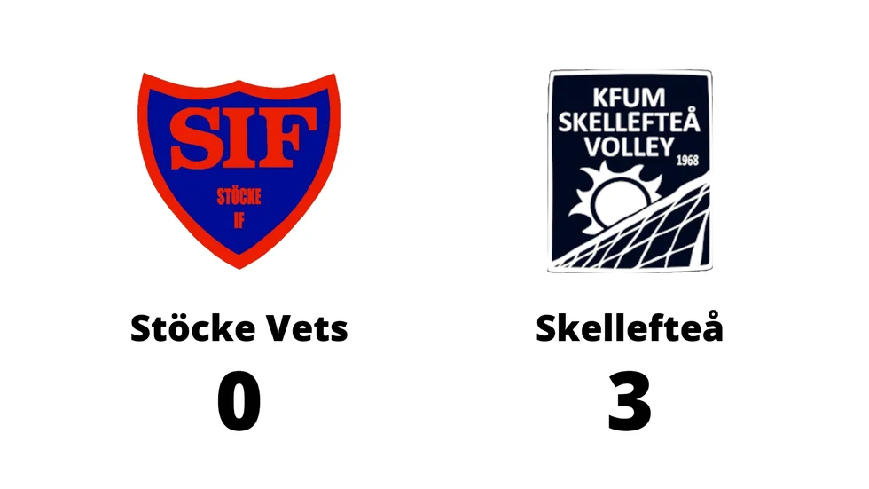 Stöcke Vets förlorade mot Skellefteå