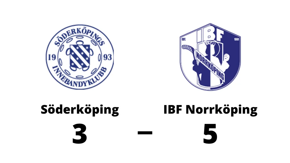 Söderköpings IBK förlorade mot IBF Norrköping