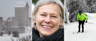 Nu dras skidspår i centrala Visby – välkomnar sugna åkare
