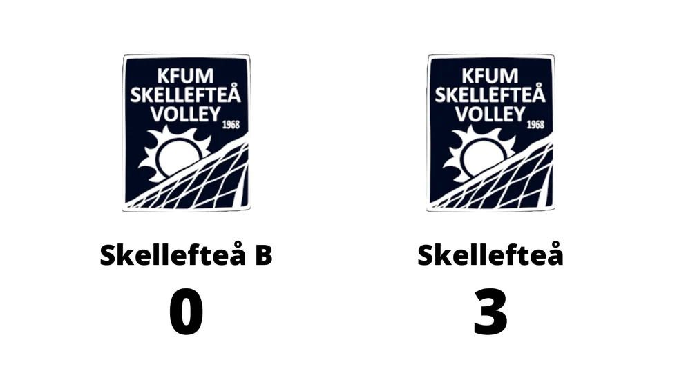 Skellefteå B förlorade mot Skellefteå