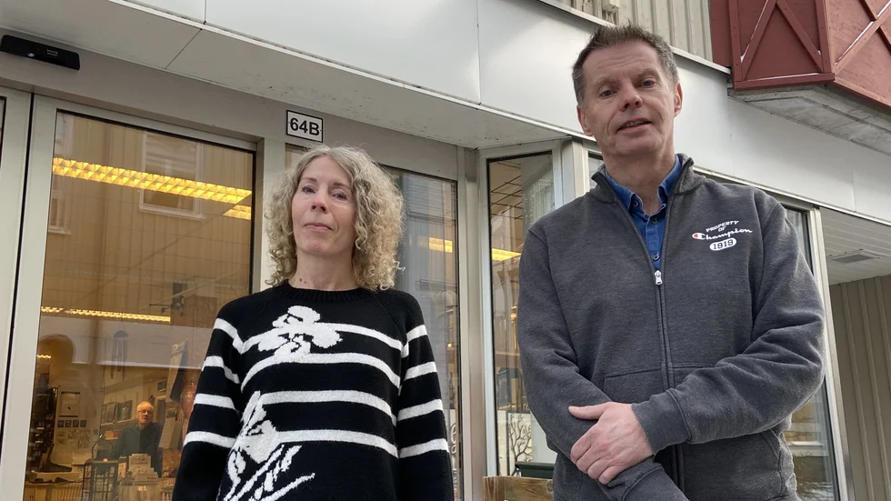 Annica Norberg och Roger Norberg hoppas att Normal kan locka mer folk till en sömnig del av Piteå.