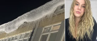 Istappar riskerar rasa vid förskola: "Livsfarligt för våra barn"