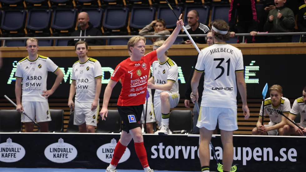Otto Weidman säkrade Storvretas avancemang till semifinalen i svenska cupen.