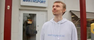 Sportbutik i Jörn sköts av datanörd
