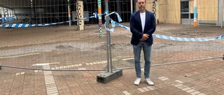 Extra ordningsvakter efter explosionen dras tillbaka