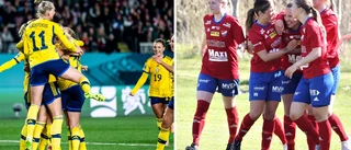 Damfotboll i ropet - både i VM och lokalt