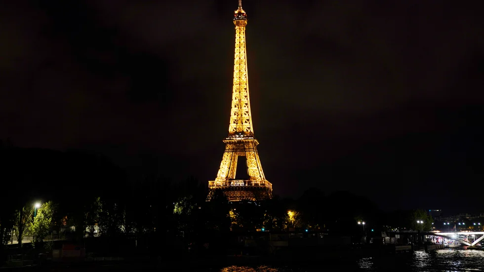 Eiffeltornet i Paris. Arkivbild.