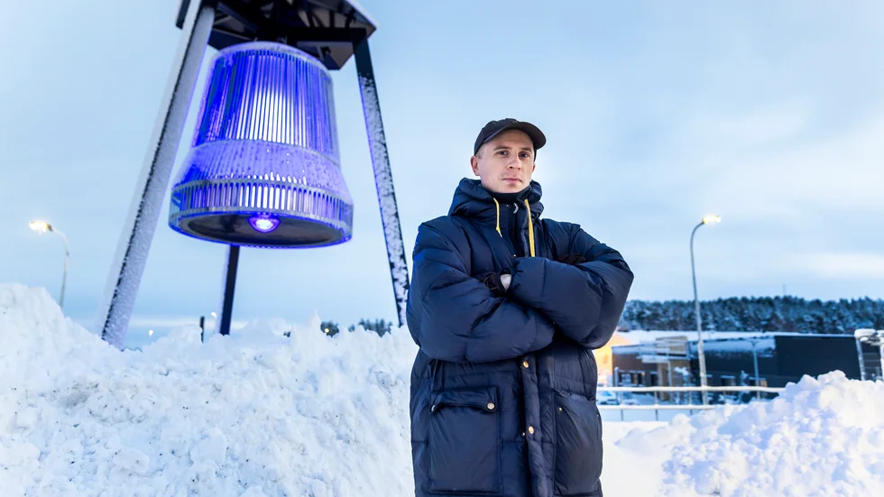 Thomas Hämen bor i Berlin men flyttar tillbaka till Sverige och Norrbotten i maj. "Ju mer man varit här på vintern desto mer fattar man att det suger på andra ställen", säger han.