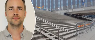 Nu är trappan vid Resecentrum avstängd – igen